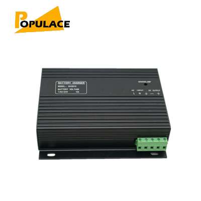 Diesel generator automatic float charger intelligent charger lead acid battery charger 12V 10A 24V 10A