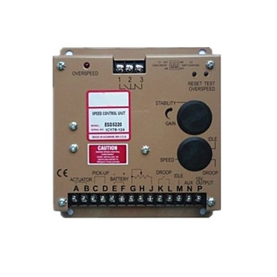 Diesel generator engine speed governor controller ESD5220